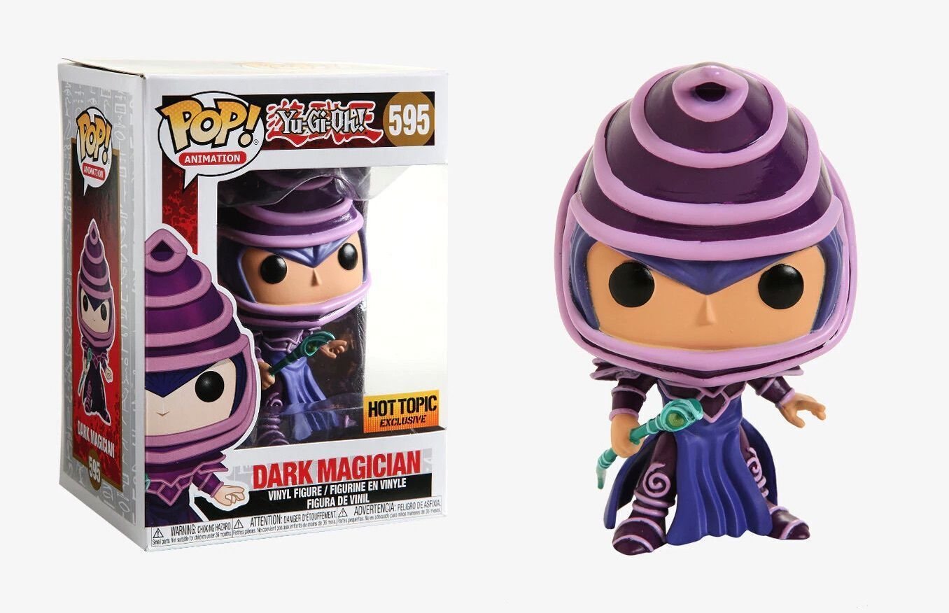 Funko POP Dark Magician #595 Figure Yu-Gi-Oh! RARE Special Edition