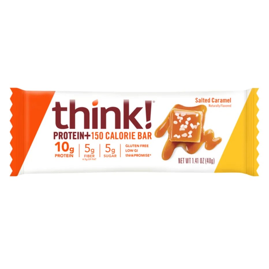 think! Salted Caramel Chocolate Bars