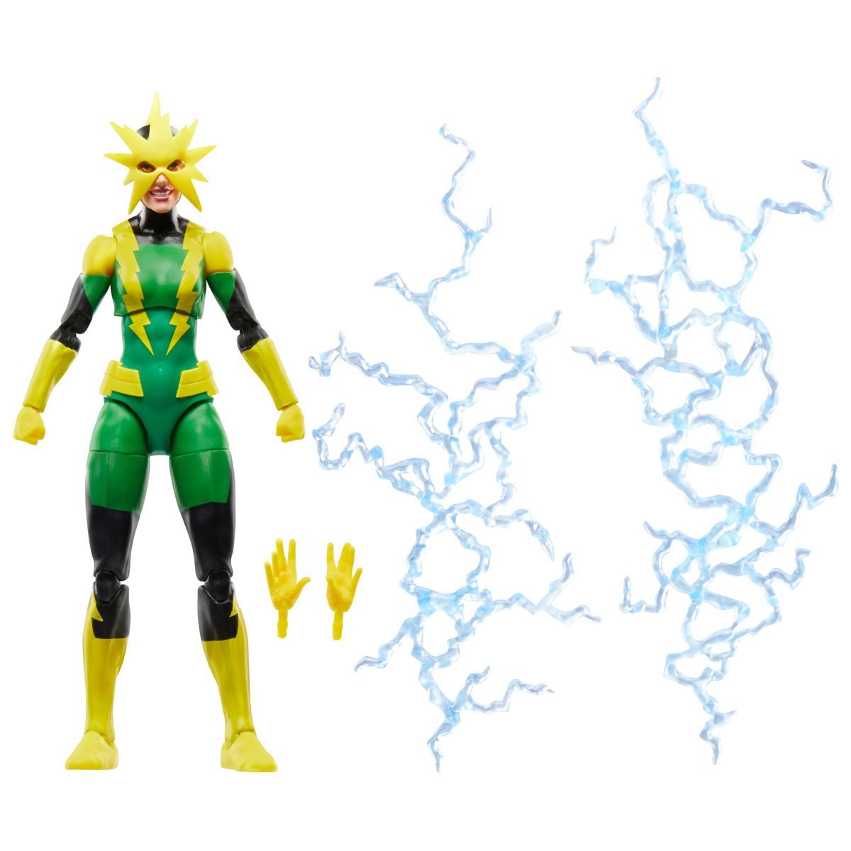 Electro (Francine Frye) Marvel Legends Series Spider-Man - Collectible 6 Inch Action Figure by Hasbro