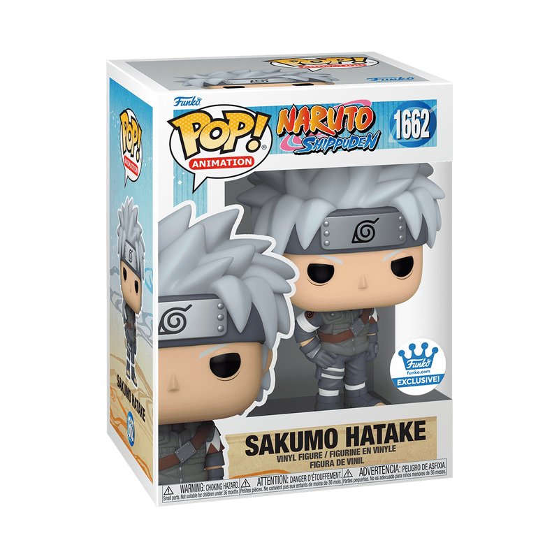 Sakumo Hatake Funko Pop! Animation Naruto: Shippuden - Approx. 4.75" Collectible Exclusive Vinyl Figure #1662 with Window Display Box