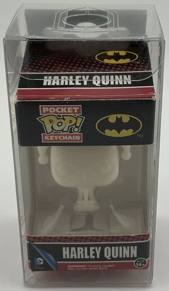 Funko POP! Heroes (DC Comics) Harley Quinn #34 Prototype + Keychain Prototype