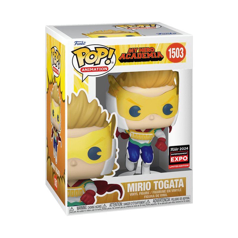 Mirio Togata #1503 Funko Pop! Animation My Hero Academia - Entertainment Expo Limited Edition - Approx. 5" Exclusive Vinyl Figure