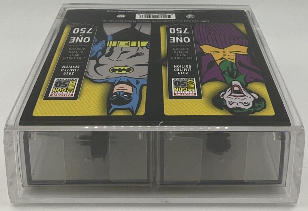 2019 SDCC Exclusive FiGPiN Batman 188 & The Joker 189 (Glitter) LE 750