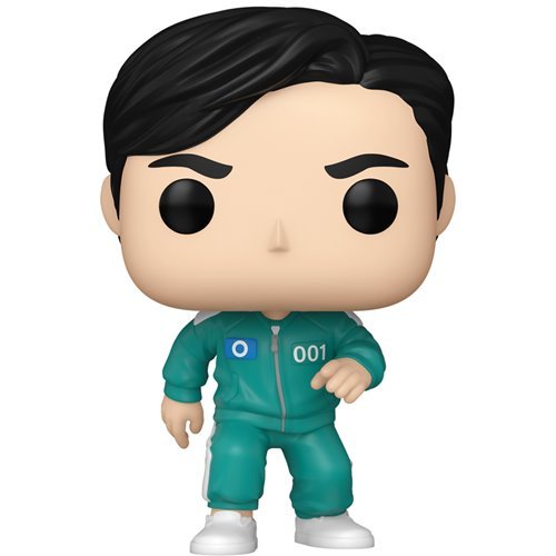 Player 001 #1730 Funko Pop! Television Squid Game - Approx. 3 3/4" Collectible Vinyl Figure Bundled with Display Box Protector Case