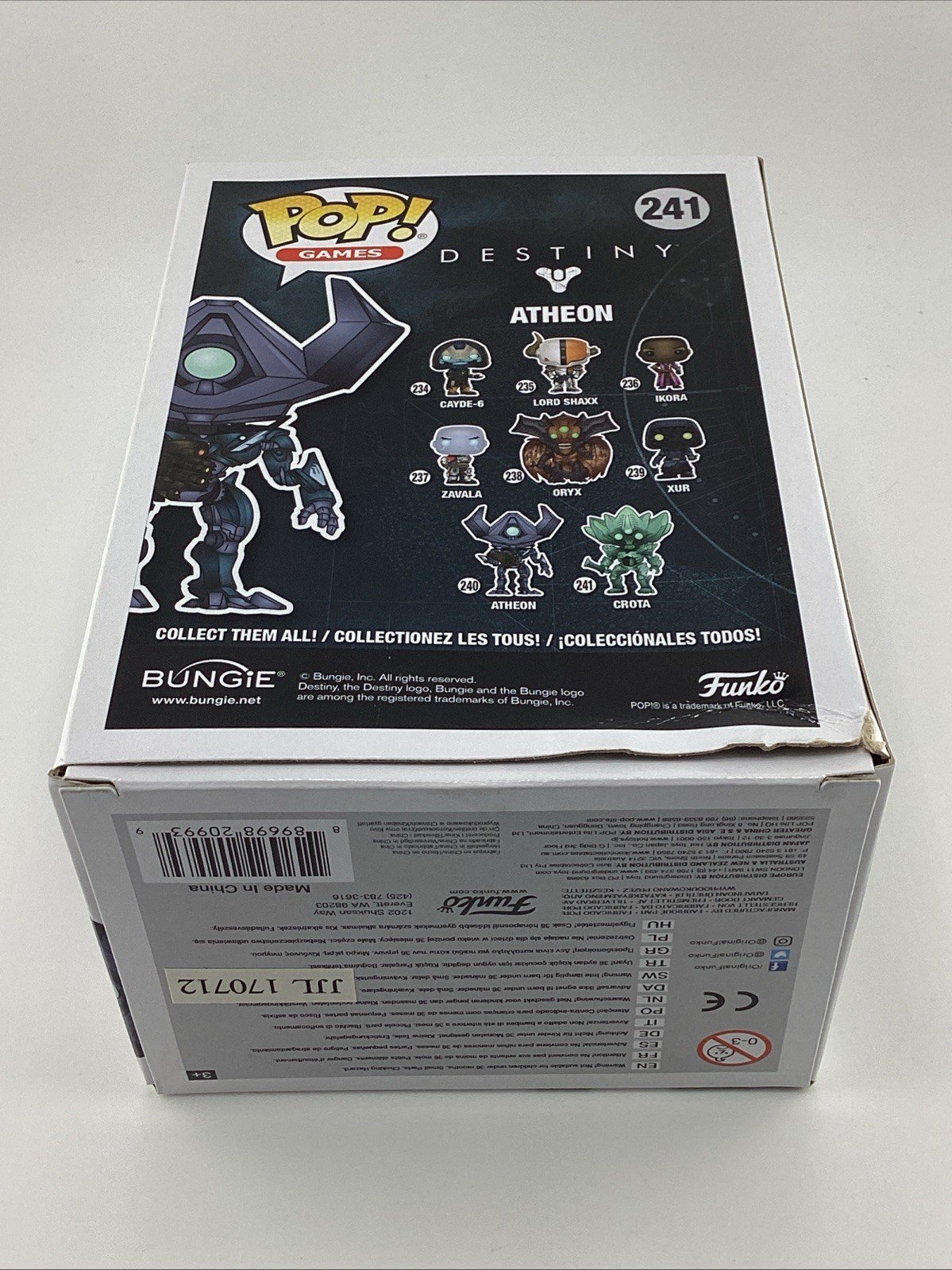 Funko Pop! Vinyl: Destiny - Atheon - GameStop (Exclusive) #240 Damaged Box