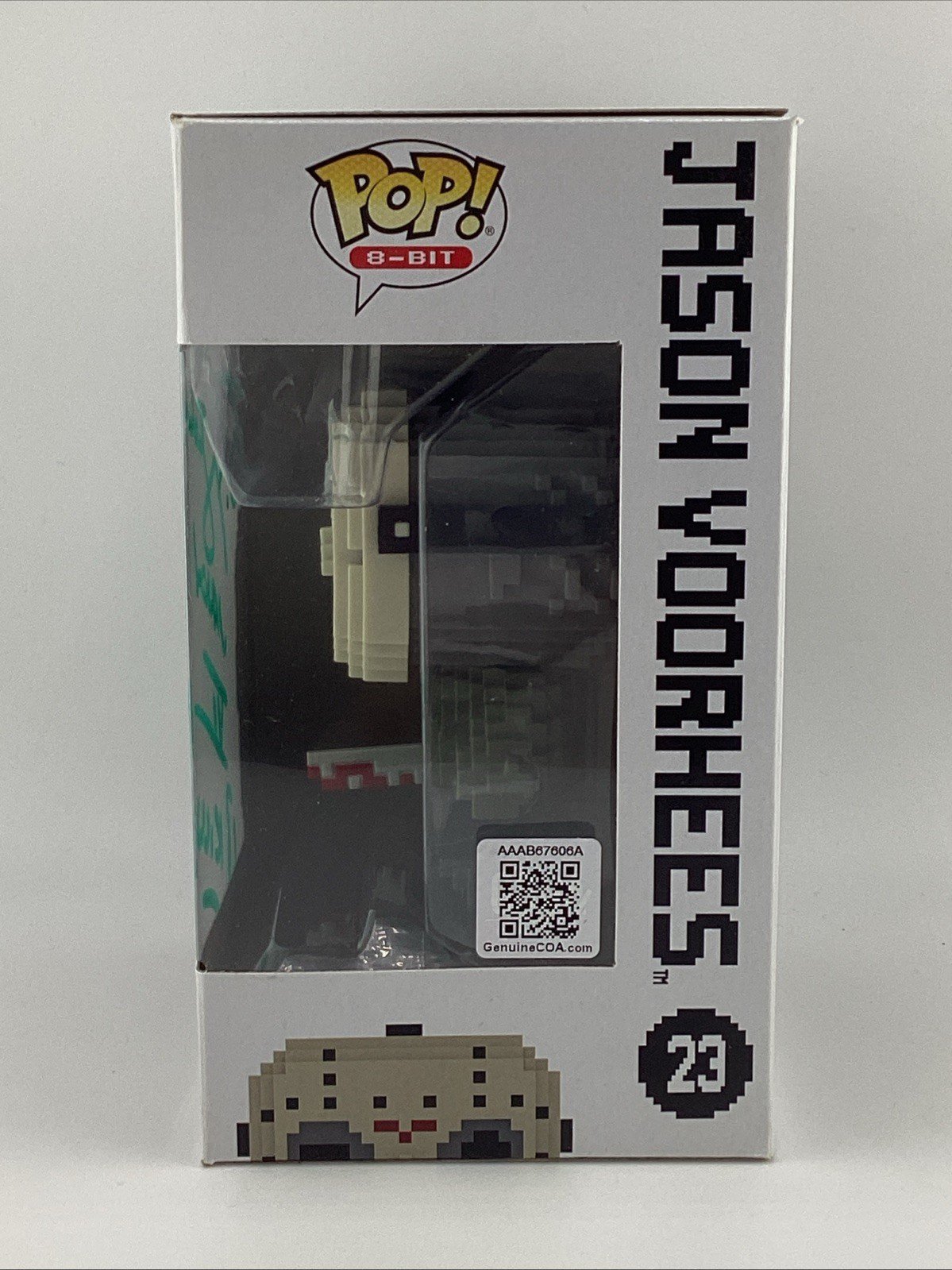 Funko Pop! 8-Bit: Friday the 13th - Jason Voorhees Signed C J Graham #23