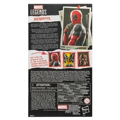 Deadpool Hasbro Marvel Legends Series Deadpool and Wolverine - 6-Inch Collectible Action Figure