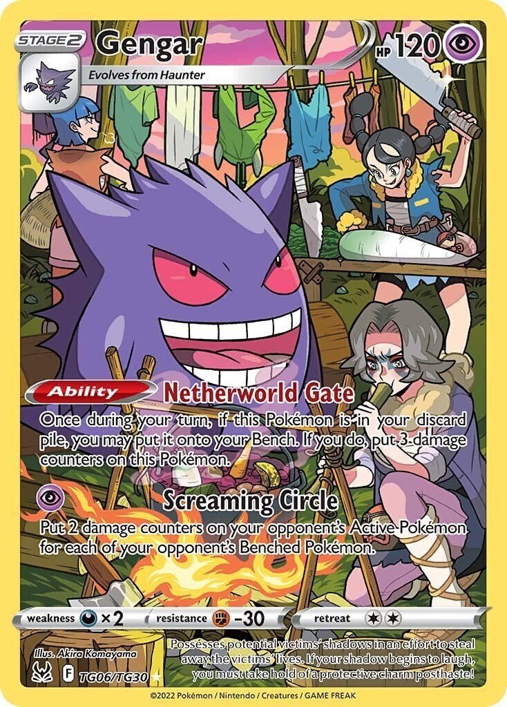 Gengar TG06/TG30 PSA 10 GEM MINT Swsh Lost Origin Trainer Gallery Pokemon