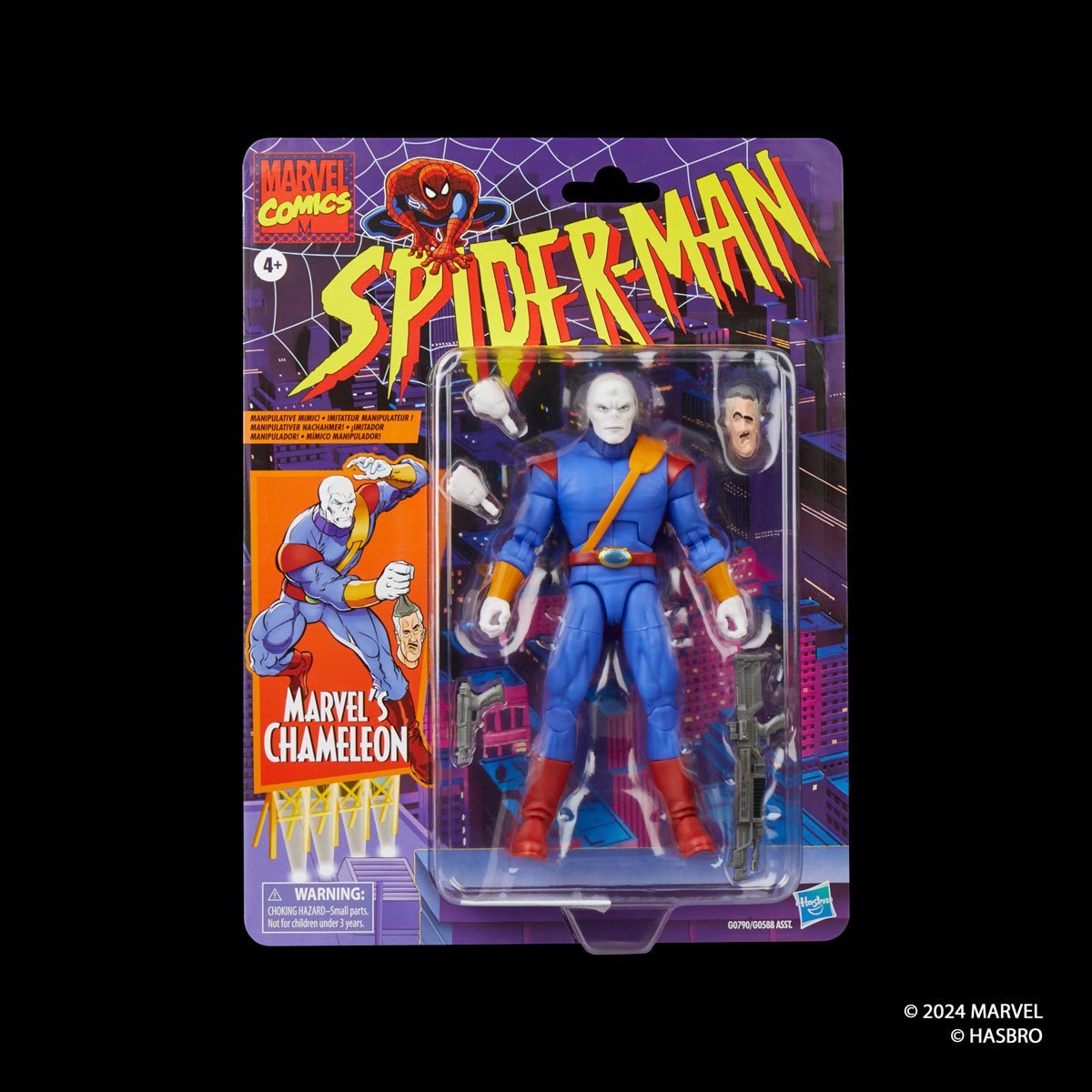 Marvel's Chameleon Marvel Legends Comics Spider-Man - Collectible 6 Inch Action Figure by Hasbro