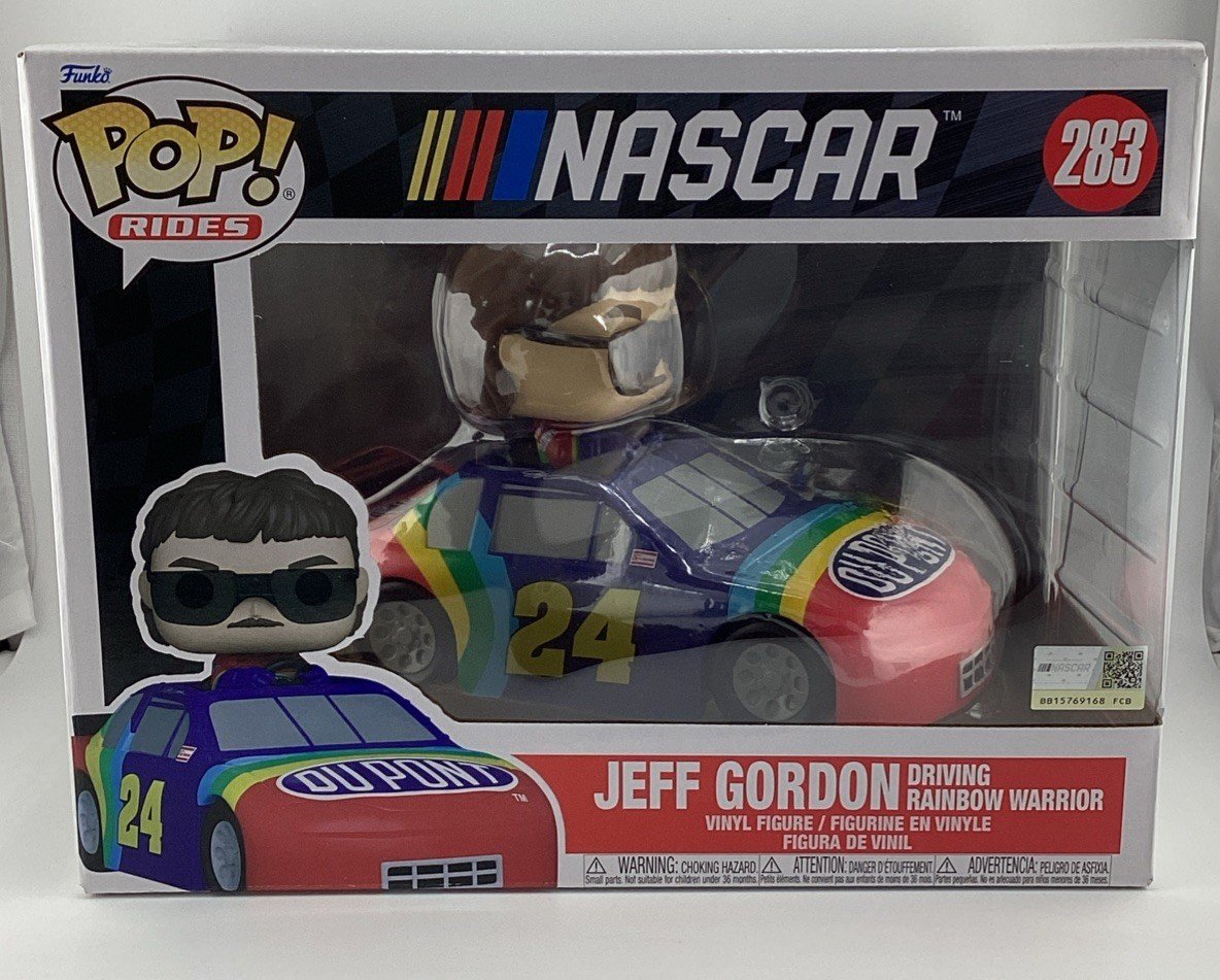 Funko Pop! Rides: NASCAR - Jeff Gordon Driving Rainbow Warrior #283