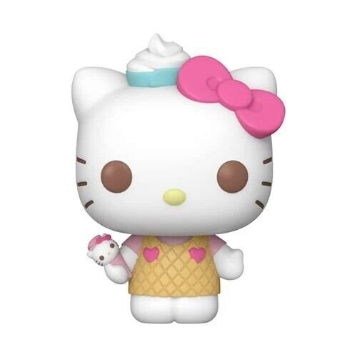 Funko Pop! Hello Kitty and Friend Wave 7 - Set of 5 (My Melody (Ice Cream) #103, Tuxedosam (Ice Cream) #102, Kuromi (Ice Cream) #101, Cinnamoroll (Ice Cream) #100, and Hello Kitty (Ice Cream) #99) Collectible Vinyl Figures