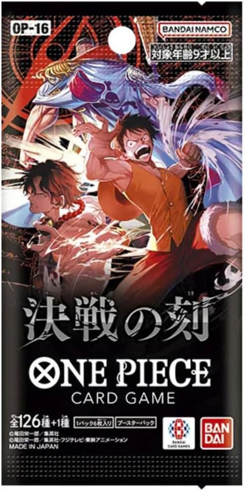 One Piece Japanese Op-16 Booster Pk