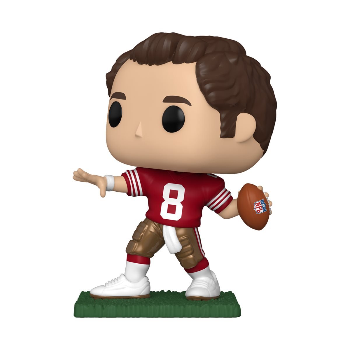 Steve Young (49ers) Funko Pop! Football NFL Legends SF - Approx. 3 3/4" Collectible Vinyl Figure #153 with Display Box Protector Case