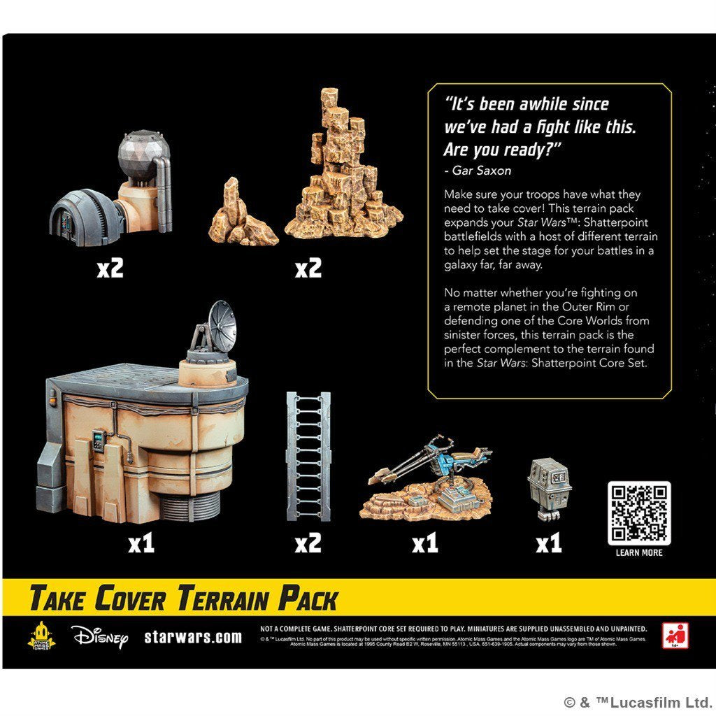 Star Wars: Shatterpoint Take Cover Terrain Pack