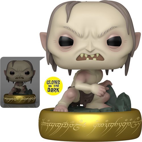 Gollum #1831 Funko Pop! Plus The Lord of the Rings - Approx. 3 3/4" Glows In The Dark Collectible Vinyl Figure