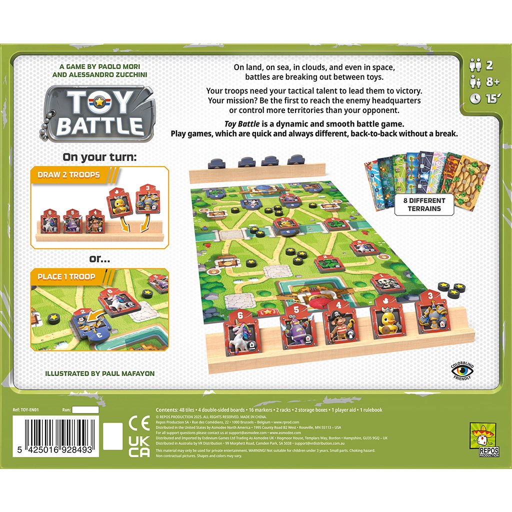 Toy Battle Family Board Game (PREORDER - Release Date June 2026)