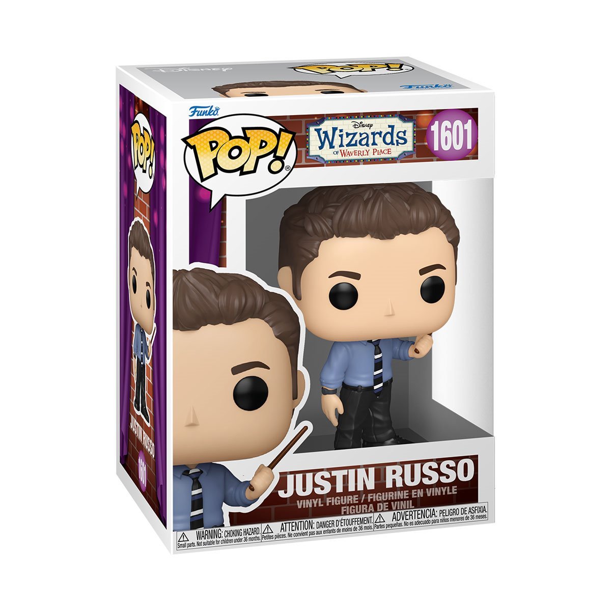 Wizards of Waverly Place Funko Pop! Set of 3 (Max Russo #1603, Alex Russo #1602, and Justin Russo #1601) Collectible Vinyl Figures