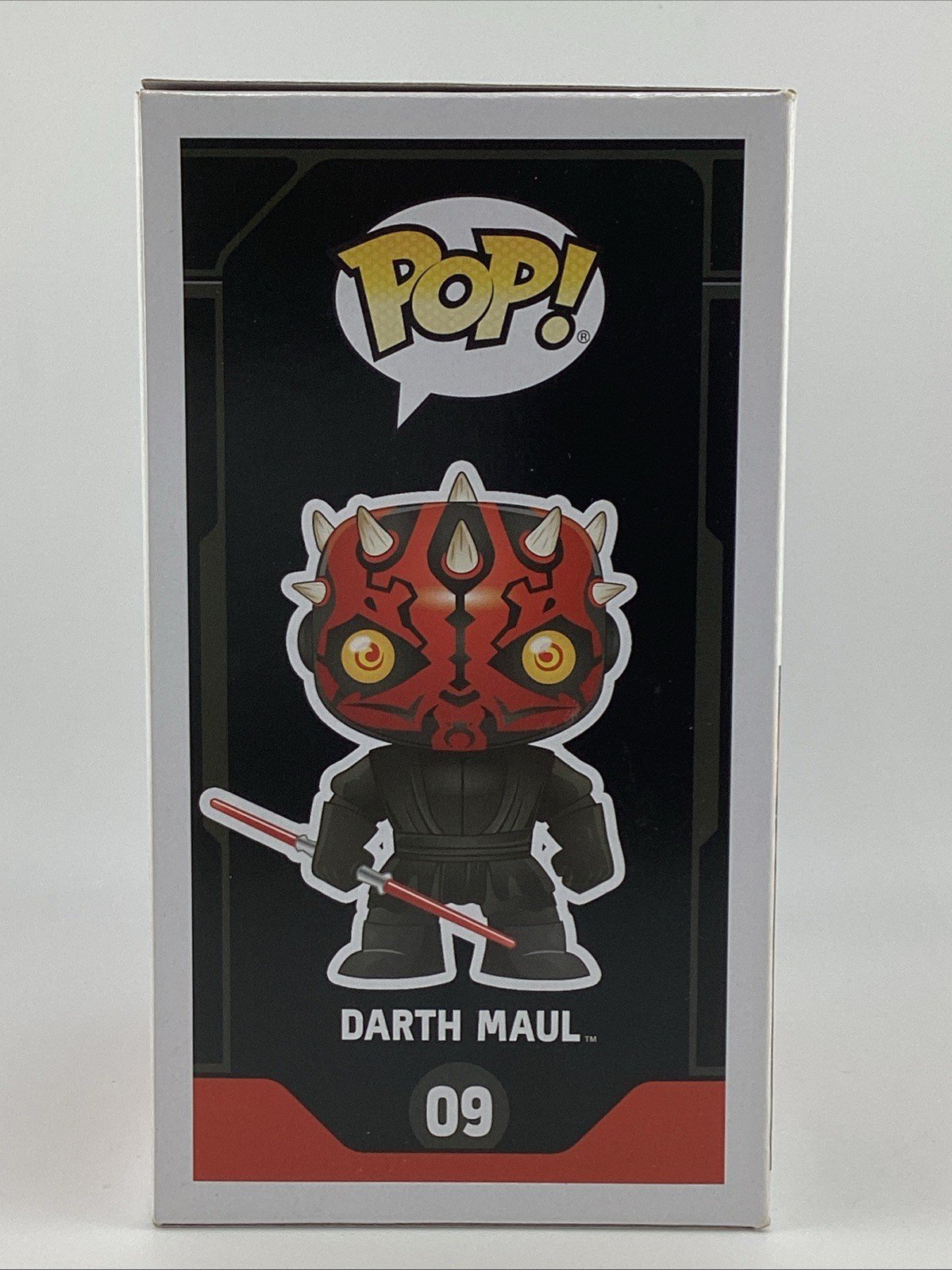 Funko Pop! Vinyl: Star Wars - Darth Maul #09 Signed Ray Park