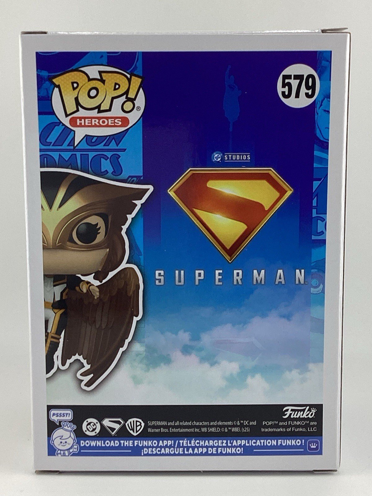 Funko Pop! Superman : Hawkgirl #579 Limited Edition 5000 PCS With Protector
