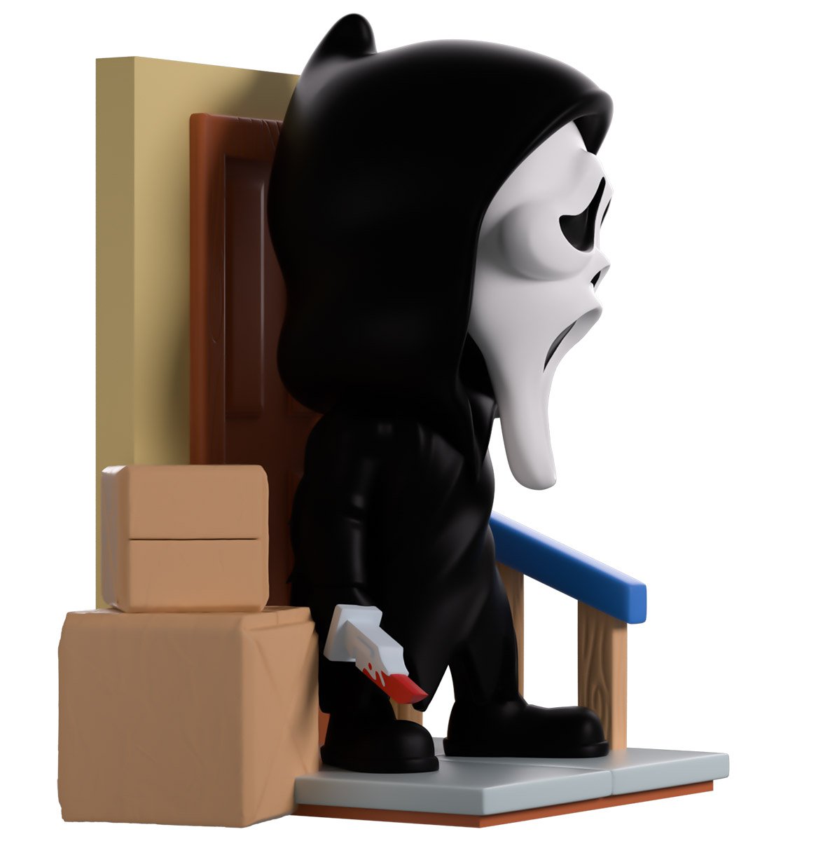 Lights Out Ghost Face Youtooz Scream Collection - Approx. 4.9" Collectible Vinyl Figure #1 with Window Display Box