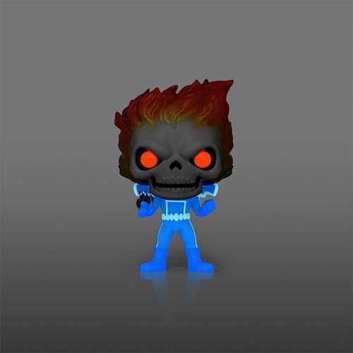Ghost Rider #1559 Funko Pop! Marvel Strange Tales - Approx. 4 1/2" Glow-in-the-Dark Entertainment Earth Exclusive Vinyl Figure Bundled with Display Box Protector Case - Estimated Arrival: Sept. 2025 (PRE-SALE)
