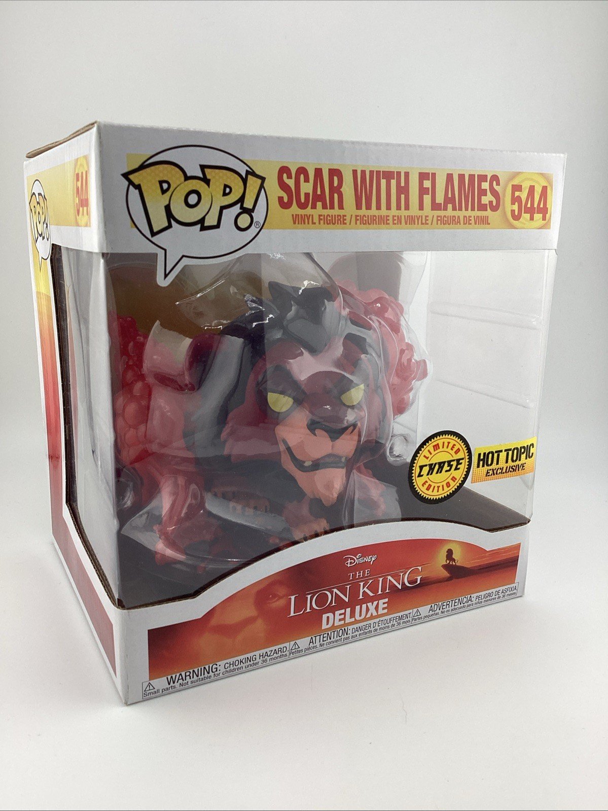 Funko MULTIPLE: Disney - Scar with Flames - Hot Topic (HT) (Exclusive) #544