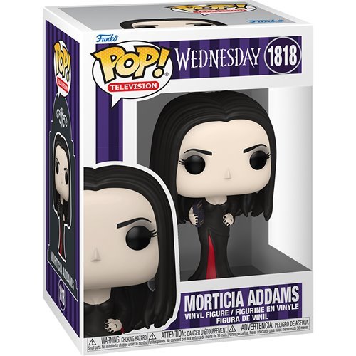 Wednesday Season 2 Funko Pop! Television - Set of 5 (Wednesday Addams #1815, Enid Sinclair #1816, Bianca Barclay #1817, Morticia Addams #1818, and Pugsley Addams #1819) Collectible Vinyl Figures