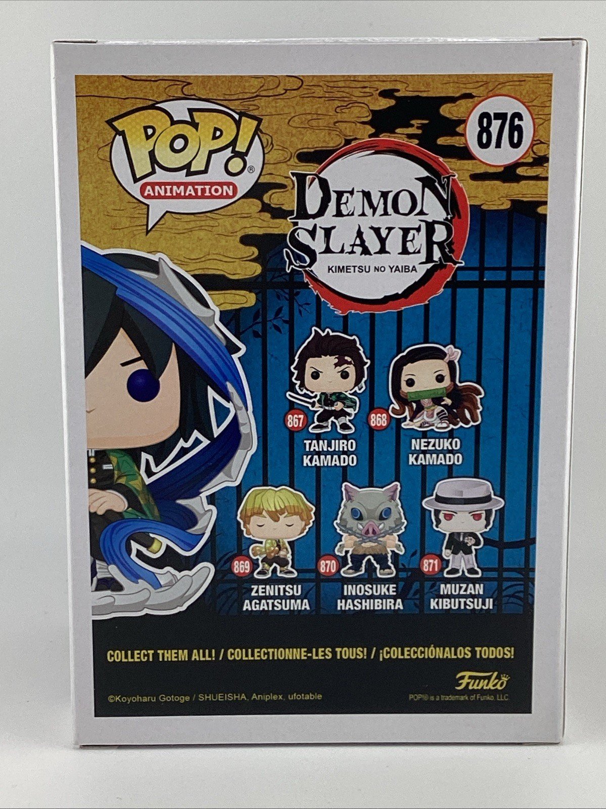 Funko Pop! Vinyl: Demon Slayer: Kimetsu no Yaiba - Giyu Tomioka - AAA Anime #876