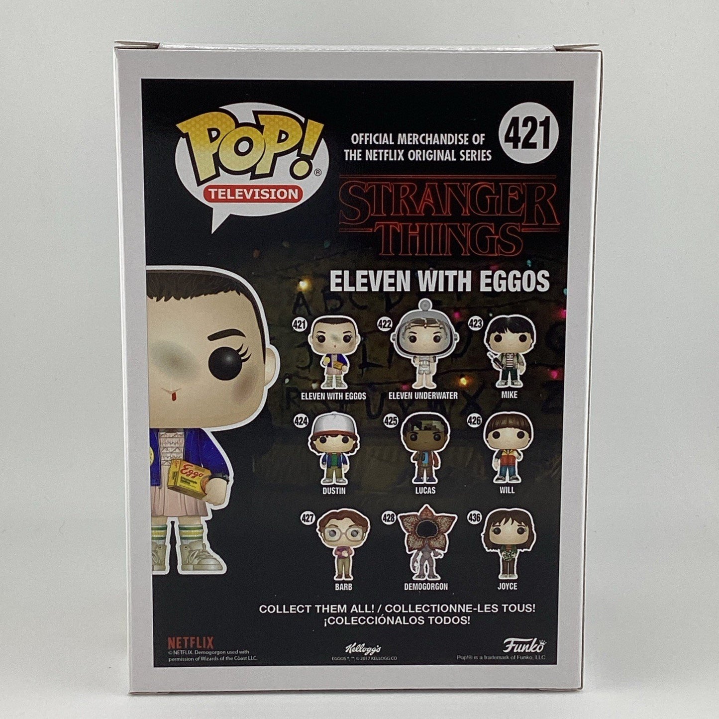 Funko Pop! Vinyl: Stranger Things - Eleven with Eggos (Chase) #421
