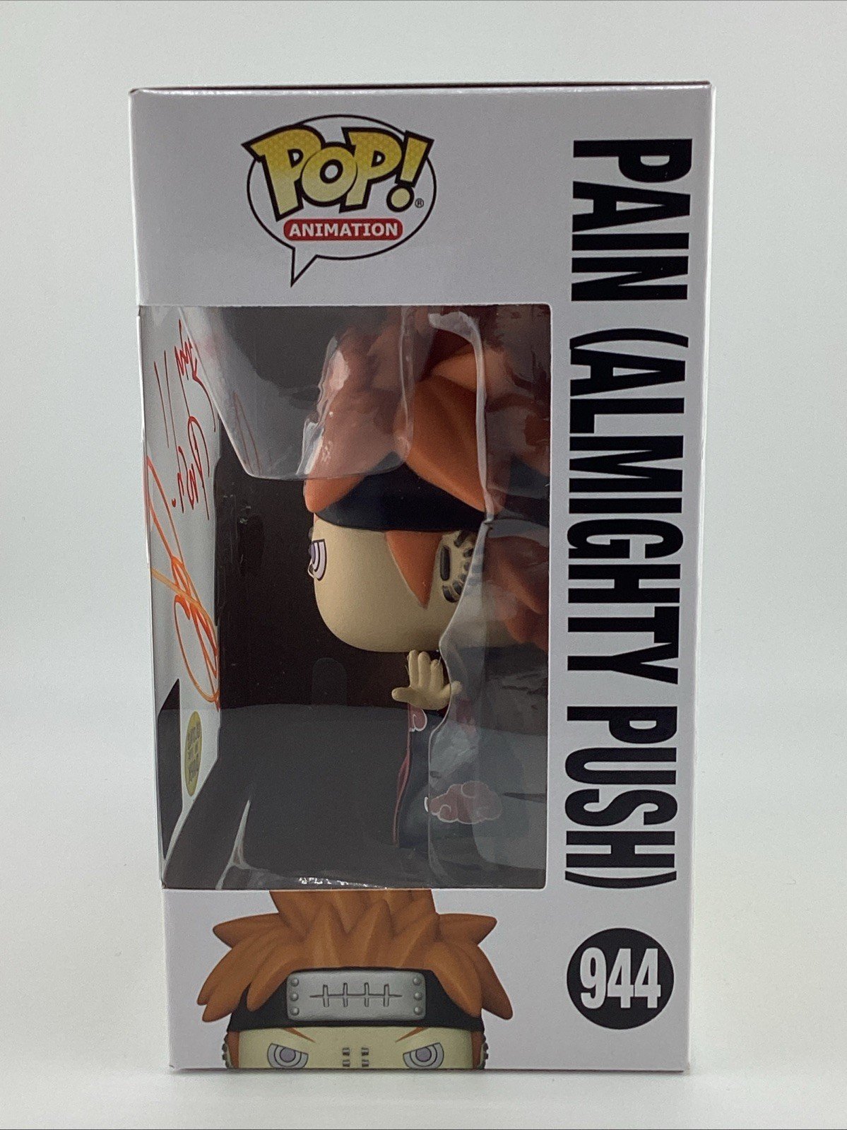 Funko Pop! Vinyl: Naruto - Pain (Glows in the Dark) - C.C Signed Troy Baker