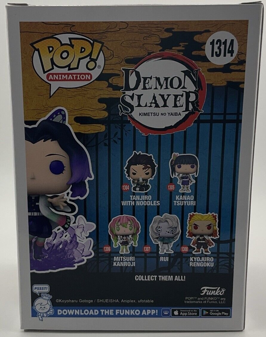 Shinobu Kocho Funko POP! Shop Exclusive #1314 Demon Slayer Kimetsu No Yaiba