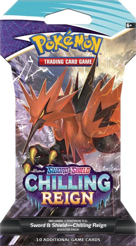 Pokemon TCG Chilling Reign Sleeved Blister Pack