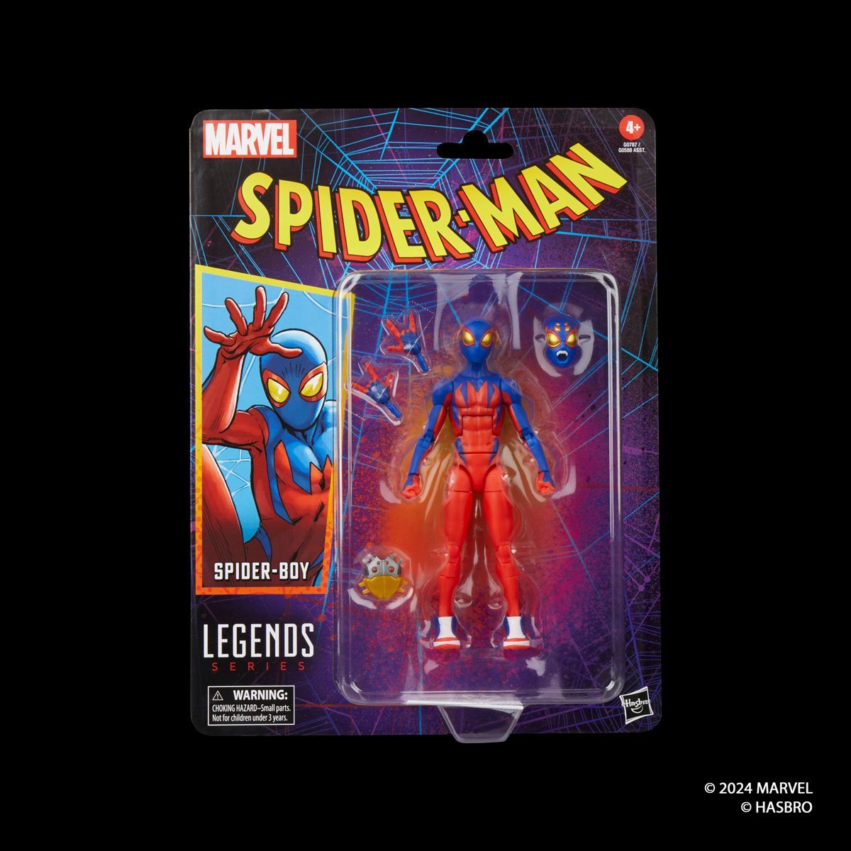 Spider-Boy Marvel Legends Series Spider-Man - Collectible 6 Inch Action Figure by Hasbro
