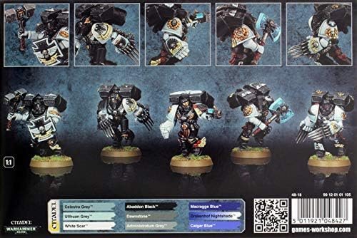 Warhammer 40,000: Space Marine Vanguard Veteran Squad - 5 Miniatures