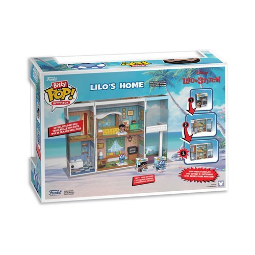 Funko Pop! Bitty Box Lilo and Stitch Lilo's Home Playset - Collectible Vinyl Figure