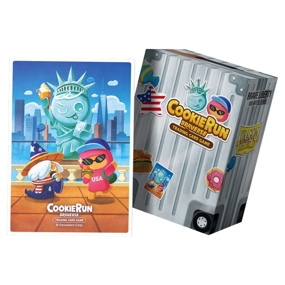 Cookie Run Brave Liberty Deck Protectors (PREORDER - Release Date May 31, 2026)