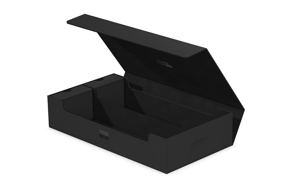 Ultimate Guard Omnihive 1000+ Black Deck Case for 1000 Double-Sleeved Cards with 2 Trays