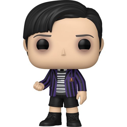 Pugsley Addams #1819 Funko Pop! Television Wednesday Season 2 - Approx. 4" Collectible Vinyl Figure Bundled with Display Box Protector Case