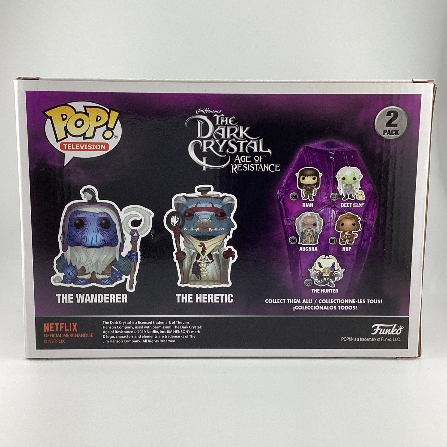 Funko Pop! Vinyl: The Dark Crystal - 2 Pack - The Wanderer & The Heretic ‘19 NYC