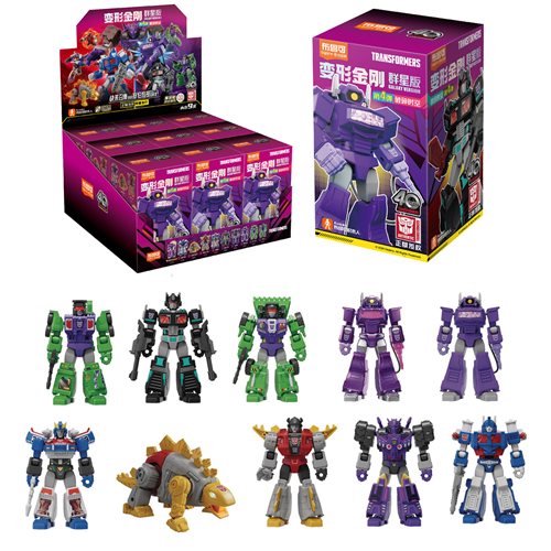 Transformers Galaxy Version 4 Fractured Space-Time Blokees Mini