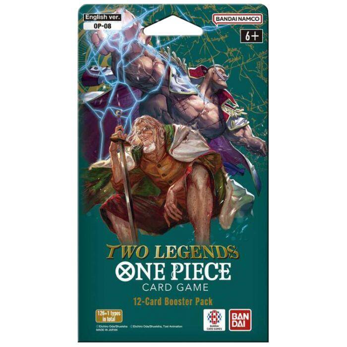 One Piece OP-08 Sleeved Booster Pk