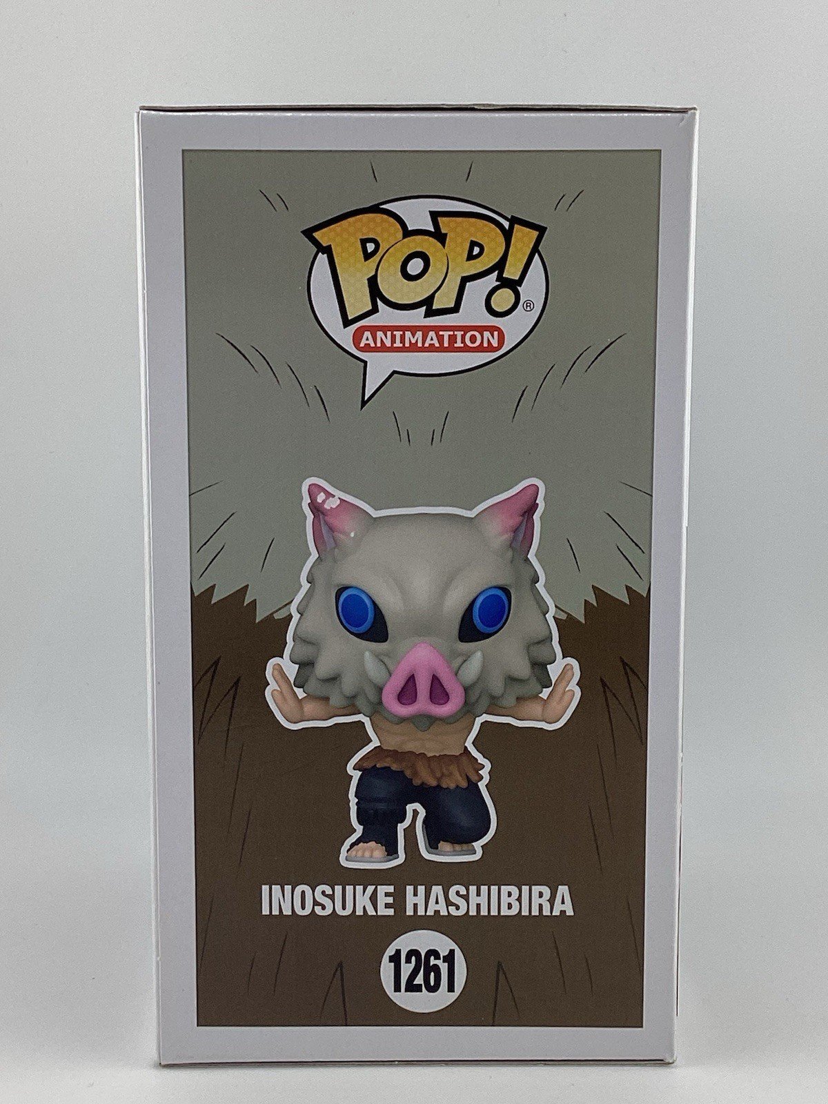 Funko Pop! Demon Slayer: Kimetsu no Yaiba - Inosuke Hashibira -Signed Bryce P