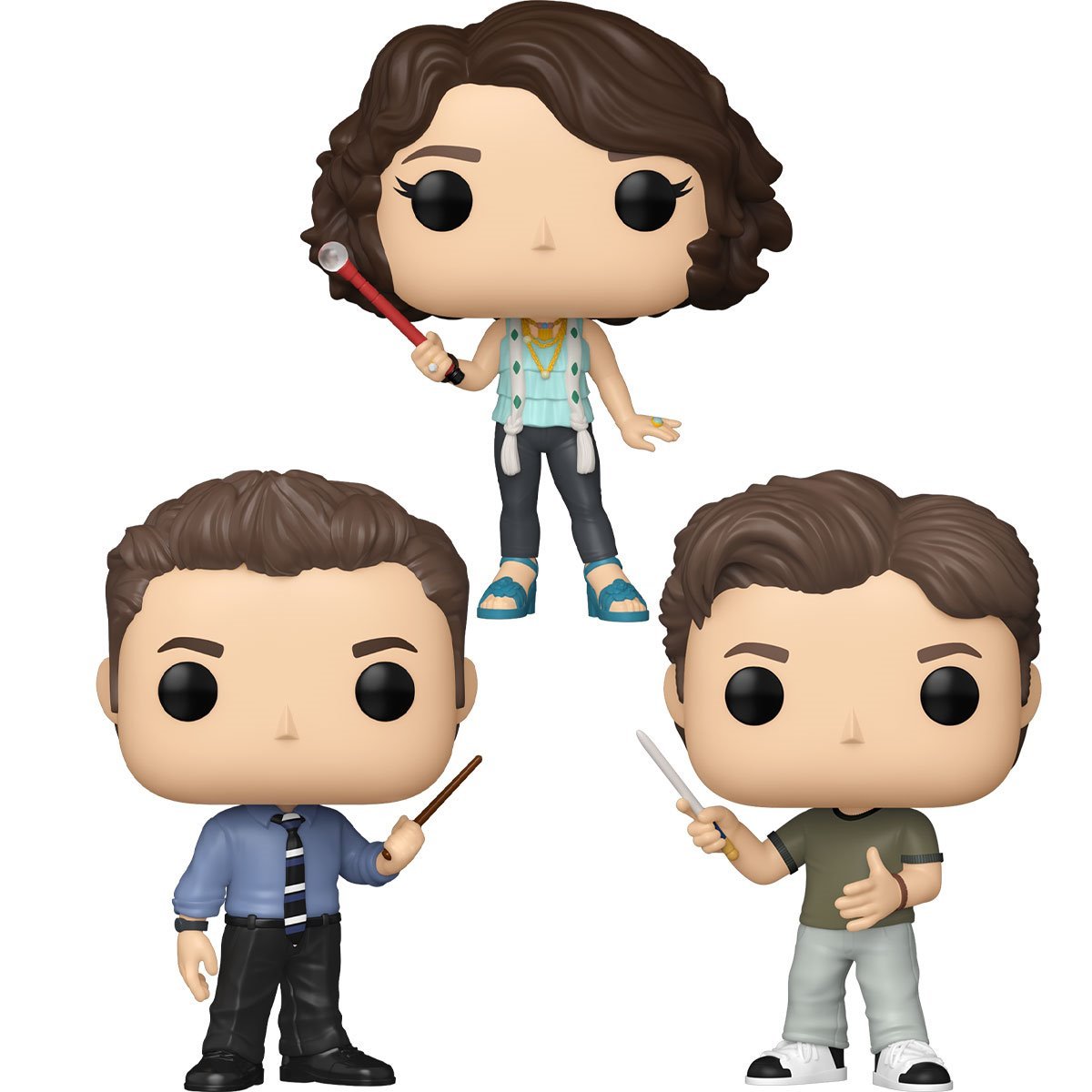 Wizards of Waverly Place Funko Pop! Set of 3 (Max Russo #1603, Alex Russo #1602, and Justin Russo #1601) Collectible Vinyl Figures