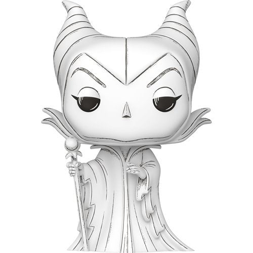 Maleficent #1648 Funko Pop! Disney Sketched Sleeping Beauty - Approx. 4 1/2" Collectible Vinyl Figure Bundled with Display Box Protector Case - Estimated Arrival: Oct. 2025 (PRE-SALE)