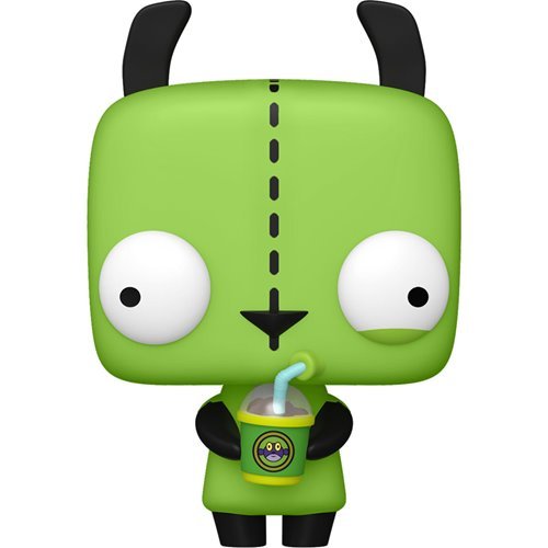 Gir #2142 Funko Pop! Animation Invader Zim - Approx. 4" Collectible Vinyl Figure Bundled with Display Box Protector Case - Estimated Arrival: Sept. 2025 (PRE-SALE)