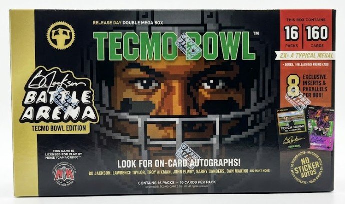2026 Bo Jackson Battle Arena Tecmo Bowl Double Mega Box Release Day Edition