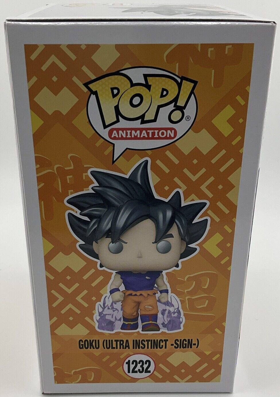 Funko Pop! Vinyl: Dragon Ball - Goku (Ultra Instinct -Sign-) #1232 - NYCC LE