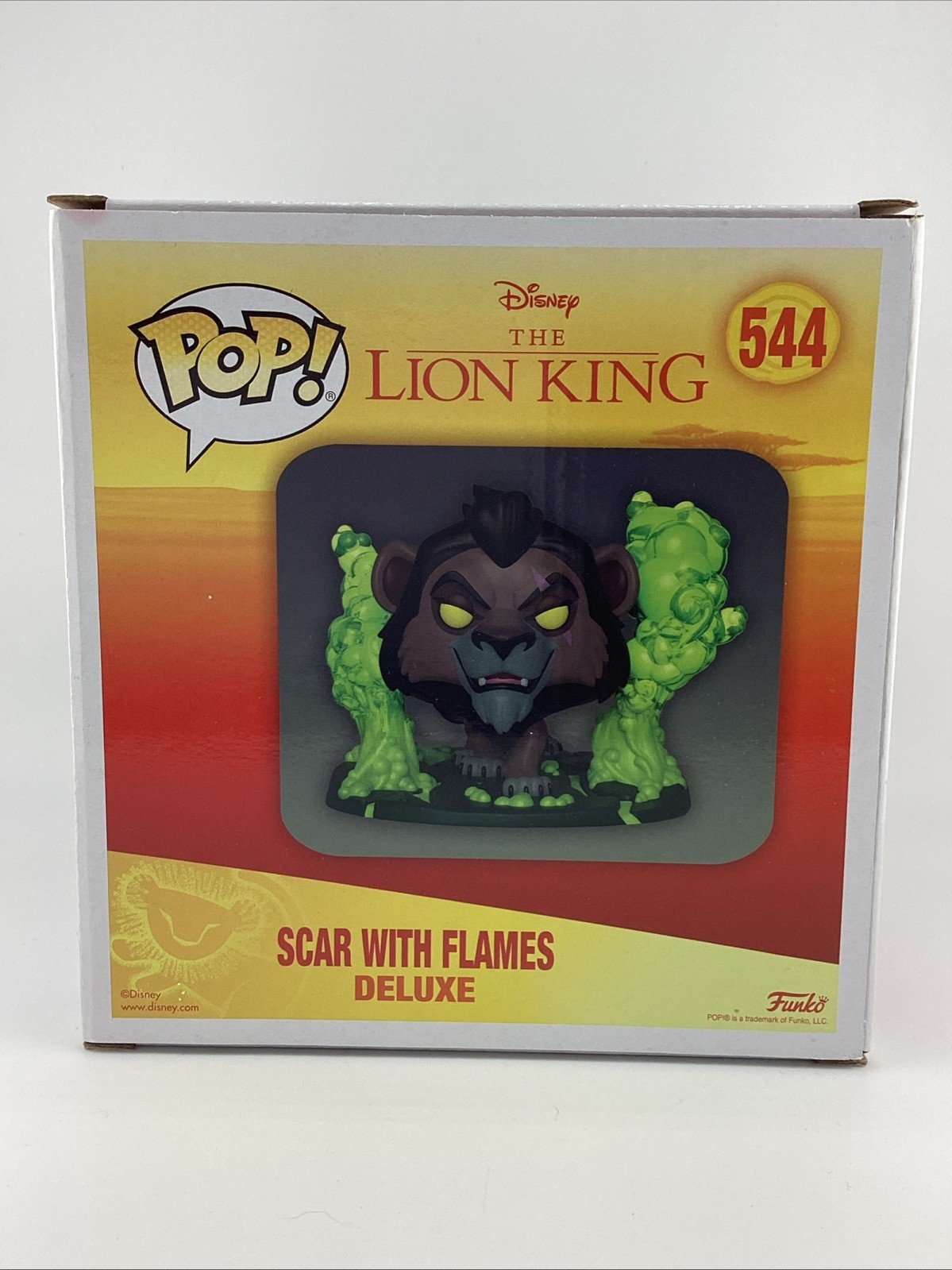 Funko MULTIPLE: Disney - Scar with Flames - Hot Topic (HT) (Exclusive) #544
