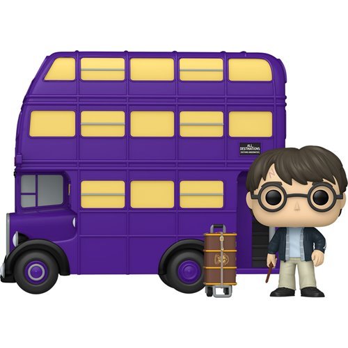 Harry Potter with Knight Bus #139 Super Deluxe Funko Pop! Rides Harry Potter - Collectible Vinyl Figure