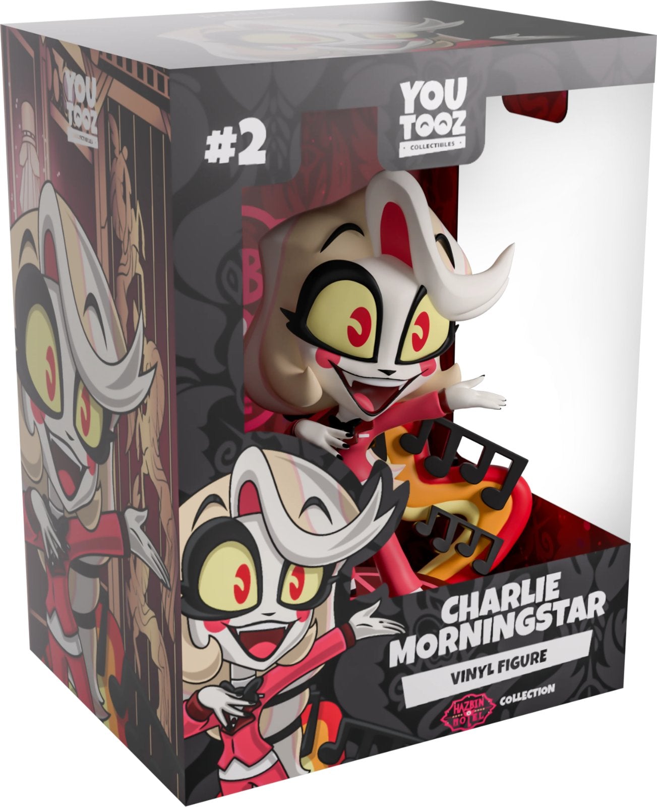 Charlie Morningstar Youtooz Hazbin Hotel Collection - Approx. 5.2" Collectible Vinyl Figure #2 with Window Display Box